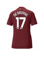 Manchester City Kevin De Bruyne #17 Tredjedrakt Dame 2024-25 Korte ermer